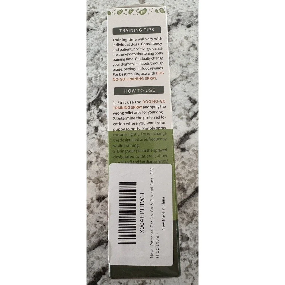 Pet No-Go & Puppy Potty Training Spray - Pet Deterrent Spray for Stop Chewing